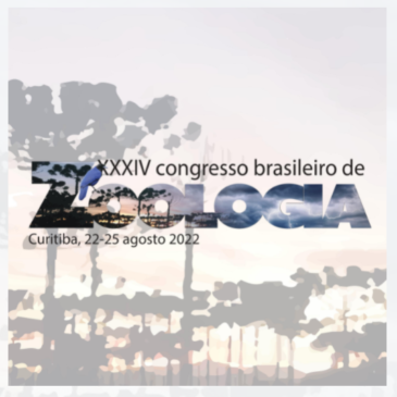 XXXIV Congresso Brasileiro de Zoologia encontra-se com inscrições abertas!