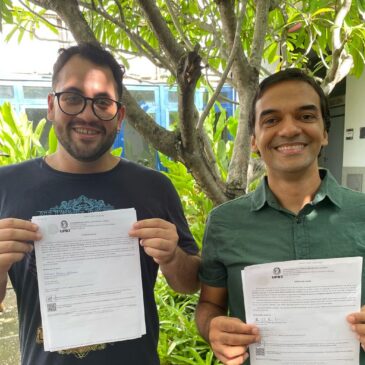 O Departamento de Entomologia ganha reforço com a chegada de dois novos Docentes